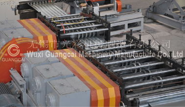 Helical steel culvert pipe roll forming machine