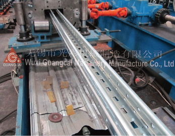 Storage Shelf Cold Roll Forming Machine Long Service 12 Months Warranty