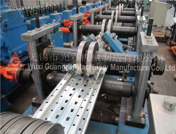 Storage Shelf Cold Roll Forming Machine Long Service 12 Months Warranty